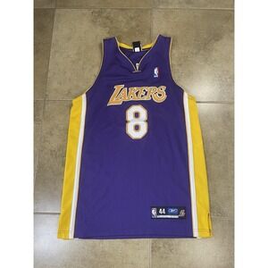 RARE 2006 Kobe Bryant #8 Reebok LA Lakers Authentic Purple Jersey Sz 44 Pro Cut